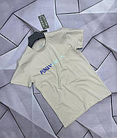 Чоловічі брендові футболки Puma з принтом, Lux якості у великому асортименті кольорів Мокко, L