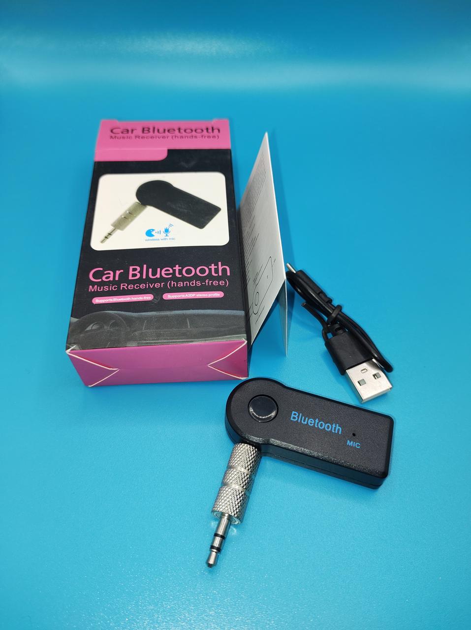 Ресивер Bluetooth AUX 3.5 мм в автомобиль SmartTech для автомагнитолы BT350 + Подарок НожКредитка - фото 1 - id-p2107893594