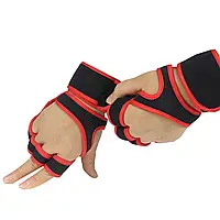 Бандаж рук для спорта перчатки для фитнеса бондаж для спортзала L + Подарок НожКредитка
