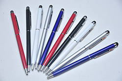 Ручка-стилус 2 в 1 для будь-яких сенсорних екранів
