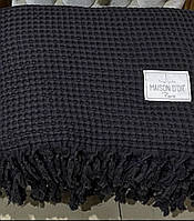 Современное Покривало из хлопка Emeline Maison D`or anthracite 240х260