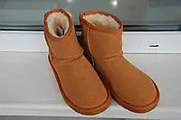 Угги женские замшевые Ugg Australia в 2 цветах. 35 Коричневый + Подарок НожКредитка