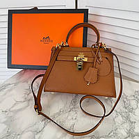 Элегантная женская сумка Hermes Kelly 22 см