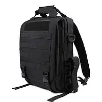 Тактическая сумка планшетница М-10 рюкзак Oxford 1000D 20L + Подарок Черный + Подарок НожКредитка