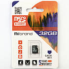Картка пам'яті Mibrand 32 GB microSDHC Class 10 UHS-I MICDHU1/32GB