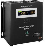 Інвертор гібридний для сонячної електростанції, 1050 W, 1 кВт, 24V, Вольт, MPPT контролер