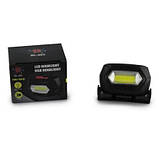 Світлодіодний налобний ліхтарик BL 203 COB з 3 режимами роботи від акумулятора, фото 4