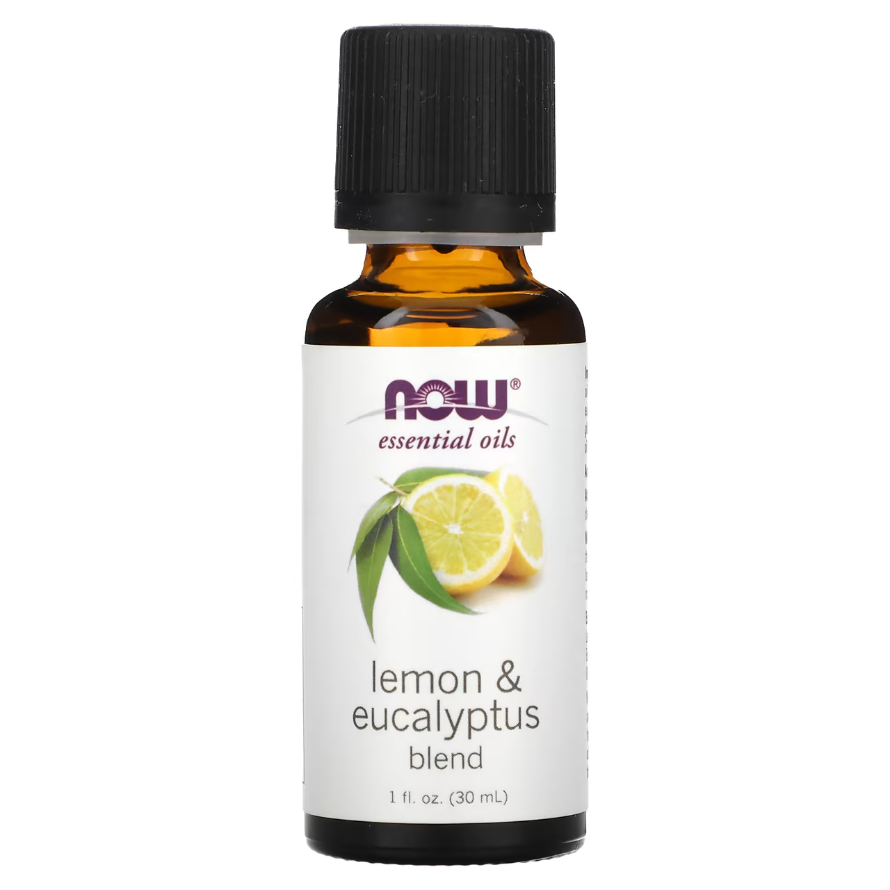 Ефірна олія лимону та евкаліпту 30 мл Now Foods
