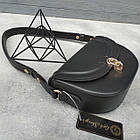 Жіноча сумка крос-боді на плече 14,5*21,5 см із клапаном зі штучної шкіри в різних кольорах Nata Молочний, фото 3