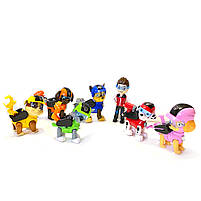 Ігровий набір Щенячий патруль, Paw Patrol, фігурки пластик, рухомі елементи, рюкзак відкр, 7 героїв (805В-1), фото 2