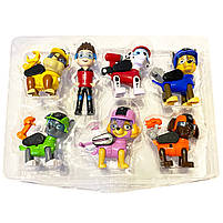 Ігровий набір Щенячий патруль, Paw Patrol, фігурки пластик, рухомі елементи, рюкзак відкр, 7 героїв (805В-1), фото 3