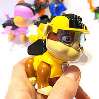 Ігровий набір Щенячий патруль, Paw Patrol, фігурки пластик, рухомі елементи, рюкзак відкр, 7 героїв (805В-1), фото 7