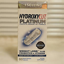 Жироспалювач MuscleTech Hydroxycut Platinum 60 капсул гідроксикат платинум