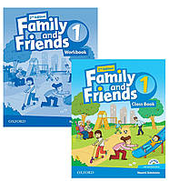 Family and Friends 1 комплект Class Book + Workbook (книга и рабочая тетрадь) 2-ed