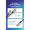 Кабель аудіо VENTION 3.5 mm to 2RCA аудіоперехідник 0.3 м Black (BCOHY), фото 9