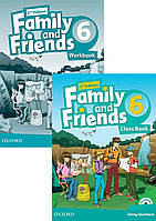 Family and Friends 6 комплект Class Book + Workbook (книга и рабочая тетрадь) 2-ed