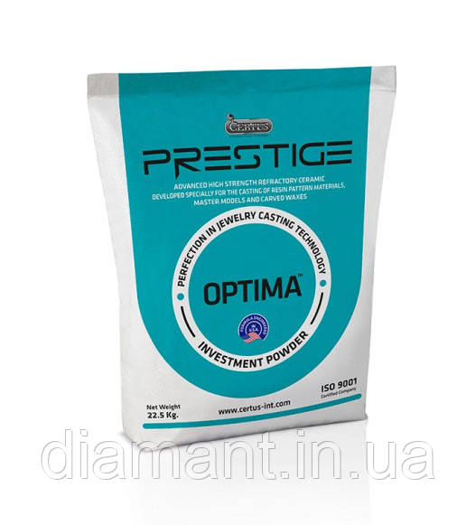 Формувальна суміш PRESTIGE OPTIMA (22,5 кг) для полімерів, фото 1