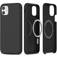 Чехол Tech-Protect Silicone MagSafe для iPhone 11 Black