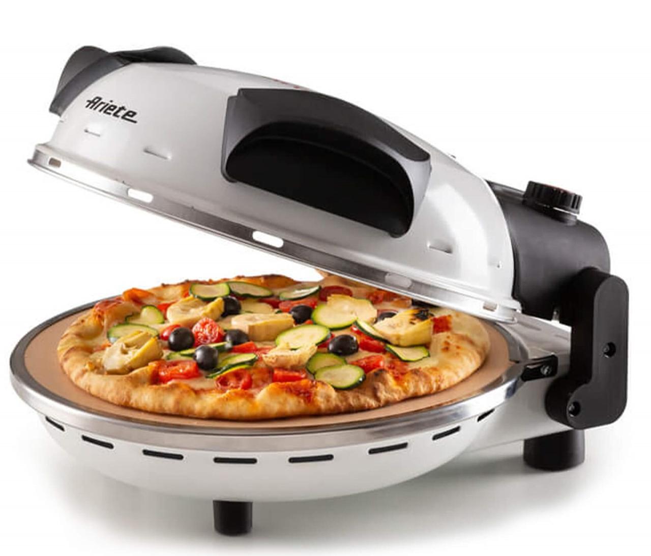 Домашняя каменная печь для пиццы ARIETE 918/00 1200W White (ID ...