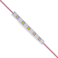 Світлодіодний модуль 12V 1.2W SMD 2835 WW IP65 (BY-093/5) L2