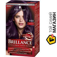 Фарба Brillance Крем-фарба для волосся Brillance No888 темна вишня 142,5 мл