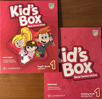 Kids Box New Generation 1 комплект Pupil's Book + Activity Book (книга и рабочая тетрадь)