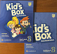 Kids Box New Generation 2 комплект Pupil's Book + Activity Book (книга и рабочая тетрадь)