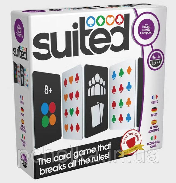 Карткова гра — головоломка Suited Card Game The HAPPY PUZZLE 8+