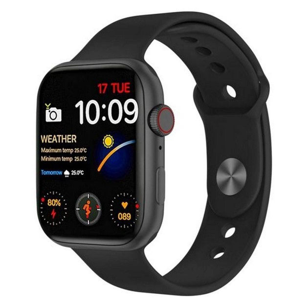 Розумний смарт годинник Smart Watch I7 PRO MAX з голосовим викликом тонометр пульсометр оксиметр. YF-756 Колір: чорний