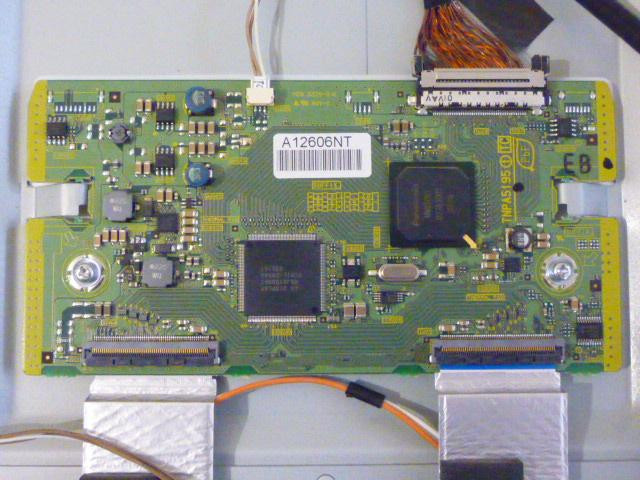 Плата матрицы T-Con, блок питания PS-309DWW-01 C, ИК-приемник от LED телевизора Panasonic TX-LR32D25 - фото 4 - id-p383790570