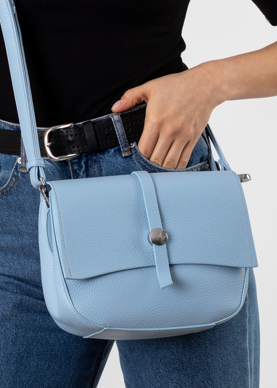 Сумка жіноча блакитна Polina сумка