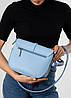 Сумка жіноча блакитна Polina сумка, фото 2