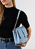 Сумка жіноча блакитна Polina сумка, фото 5