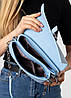 Сумка жіноча блакитна Polina сумка, фото 6