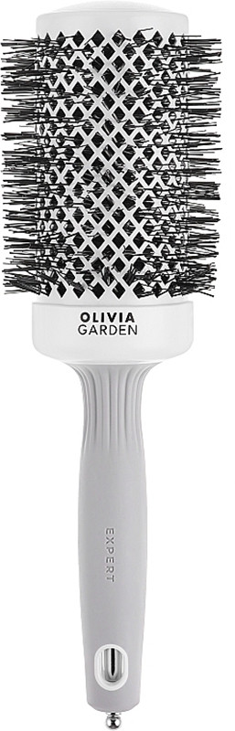 Термобрашинг Expert Blowout Shine WHITE&GREY 55 Olivia Garden