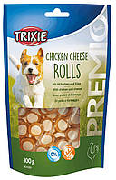Лакомство для собак Trixie PREMIO Chicken Cheese Rolls с курицей и сыром 100 г