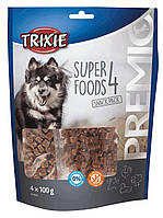 Лакомство для собак Trixie PREMIO 4 Superfoods с курицей, уткой, говядиной и бараниной 4 x 100 г