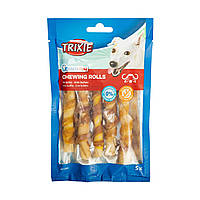 Лакомство для собак Trixie Denta Fun палочка для чистки зубов с буйволом 12 см 5 шт