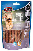 Лосося для собак Trixie PREMIO Rabbit Sticks с кроликом 100 г