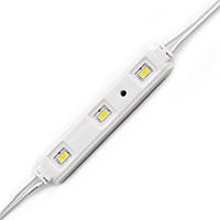 Світлодіодний модуль 12V 0.72W SMD 5630 CW IP65 (BY-016/3) L2