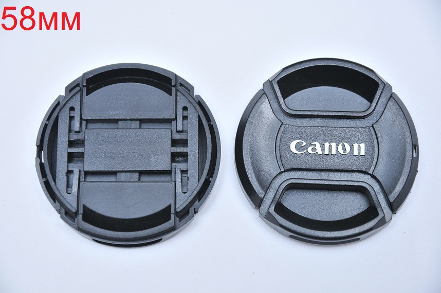 58 мм Кришка для об'єктивів із написом CANON кен con