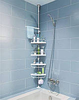 Угловая полка для ванной Multi Corner Shelf GY-188 Полки для ванной Полка угловая в ванную as