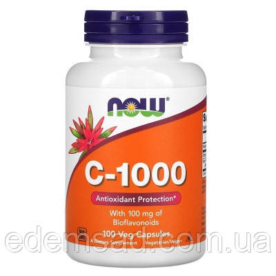 NOW Foods, C-1000, 100 вегетаріанських капсул
