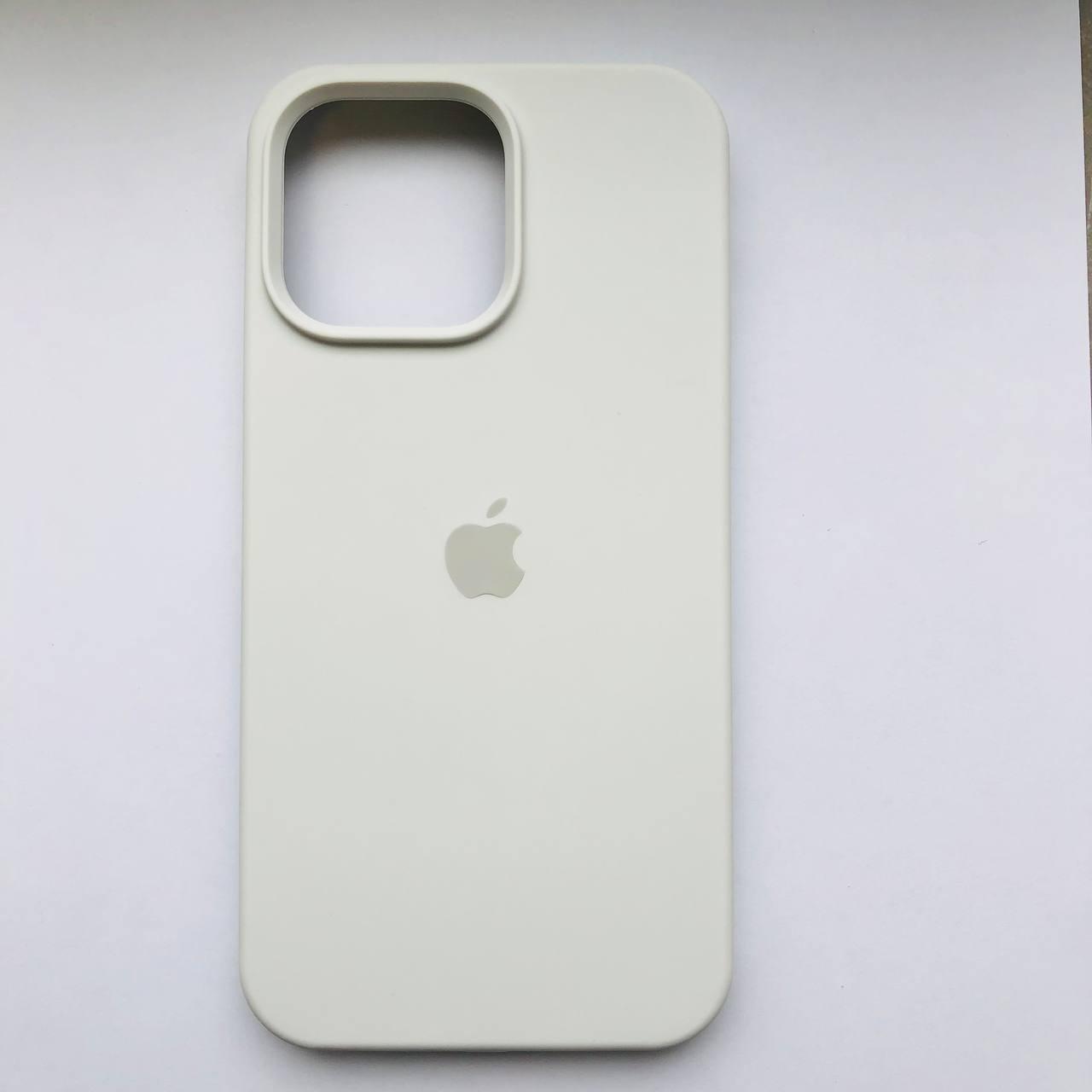 Чохол Silicone Case для Apple iPhone 14 Pro White