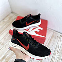 Nike Zoom чорні з червоним найк зум кросівки чоловічі кроссовки кросовки найки