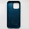 Чохол Silicone Case для Apple iPhone 15 Pro Max Deep Green, фото 3