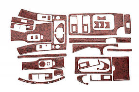 Тюнінг салону (36 деталей) Дерево для Nissan Navara 2006-2015 рр