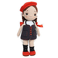 Вязаная игрушка амигуруми в красной шапке 30см Кукла игрушки девочка Игрушки для девочек Детские игрушки ali