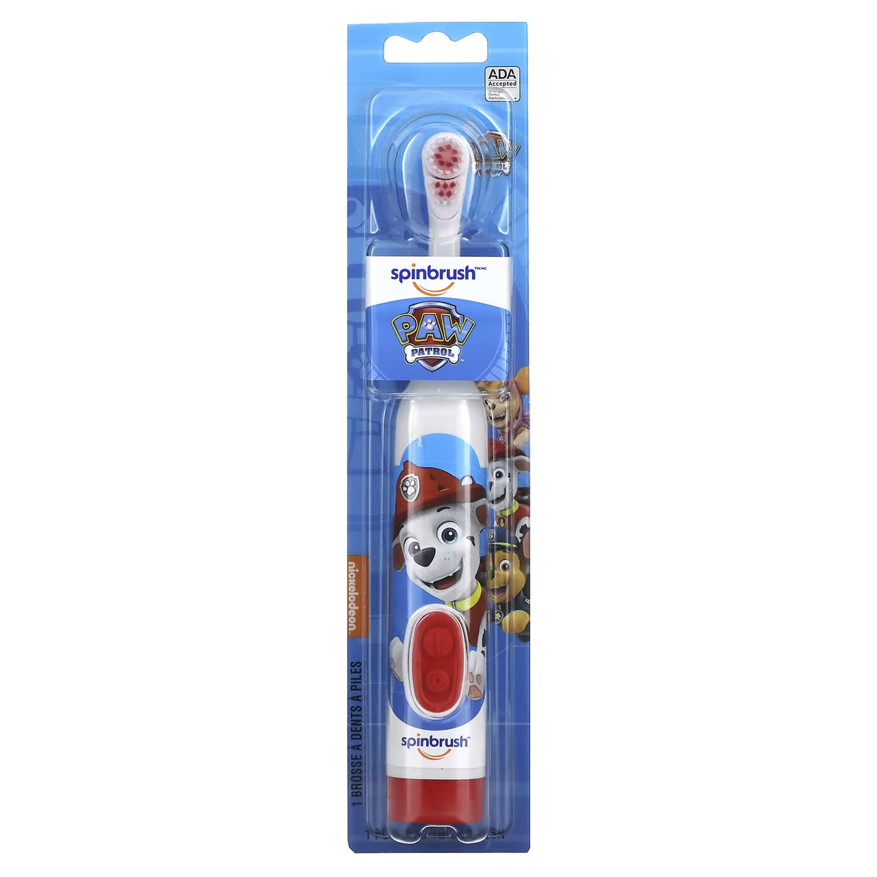 М'яка зубна щітка на батарейках електрощітка «Щенячий патруль», Arm & Hammer Kid's Spinbrush