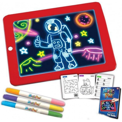 Планшет для рисования светом Magic Pad Художественный планшет для рисования Игрушки Развивающая игрушка ali - фото 1 - id-p2108042549